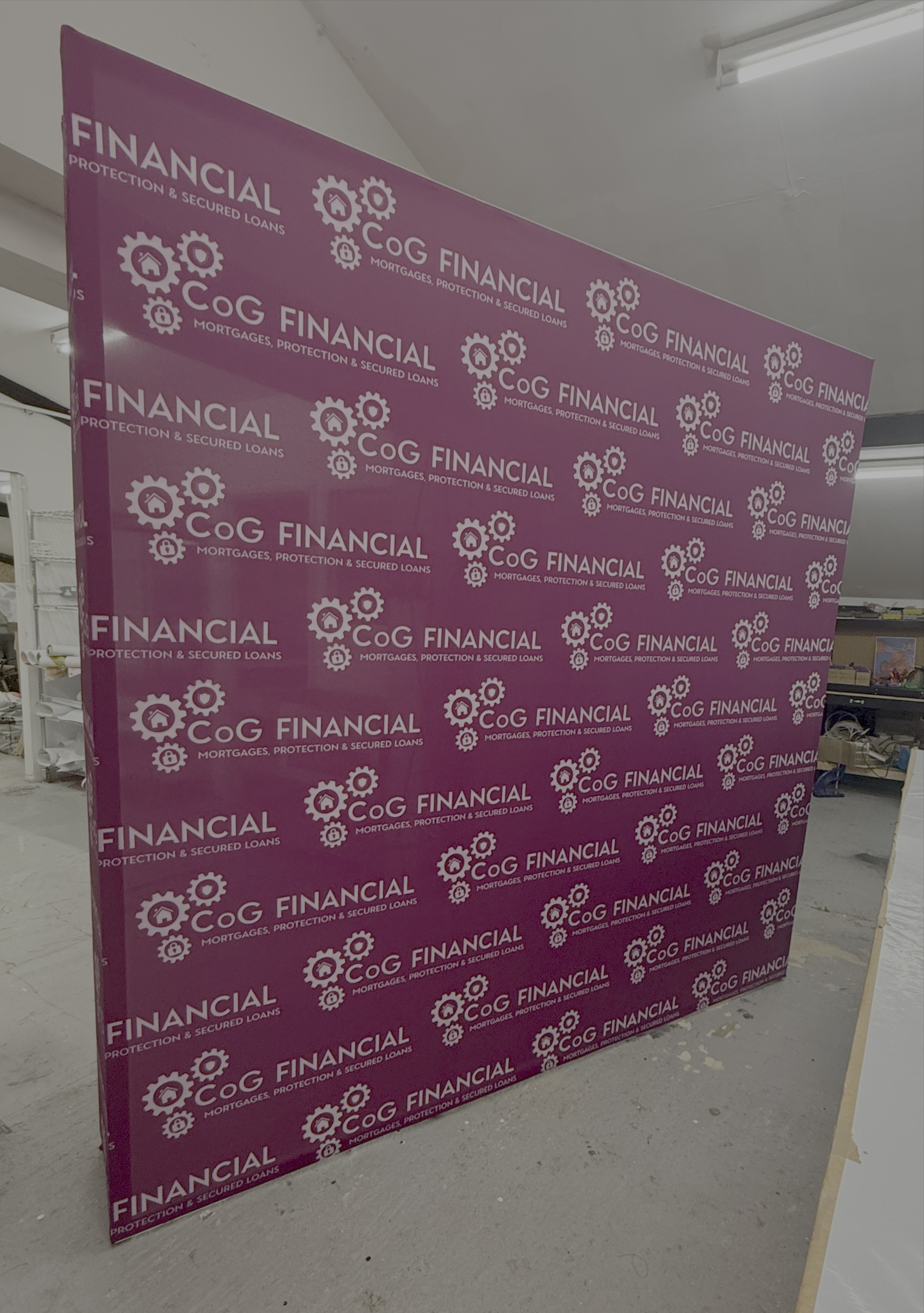 Cog Finaincial SEG Stand 3x3